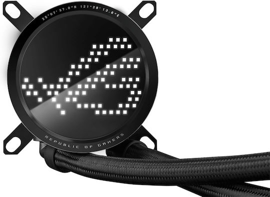 Asus ROG Ryuo III 360 ARGB Υδρόψυξη Επεξεργαστή Τριπλού Ανεμιστήρα 120mm για Socket AM4/AM5/1700/1200/115x