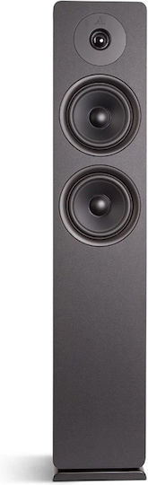 Argon Audio Alto 55 MKII Pair of Hi-Fi Speakers Floor 2.5 No of Drivers W17xD26xH87cm. Black