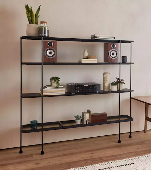 Bowers & Wilkins 707 S3 Ζεύγος Ηχείων Hi-Fi Βιβλιοθήκης 100W Π16.5xΒ24.7xΥ30εκ. Καφέ
