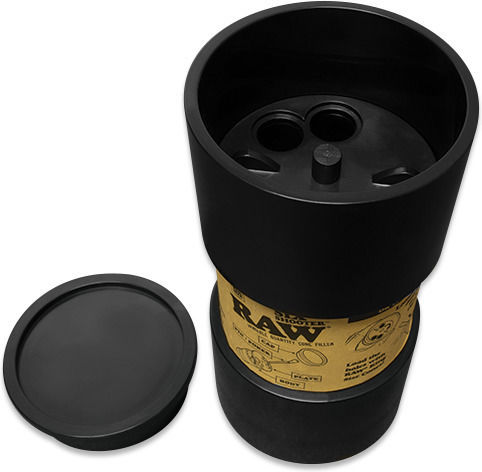 Raw Μηχάνημα Γεμίσματος Τσιγάρων Six Shooter με Γεύση Classic Μαύρο