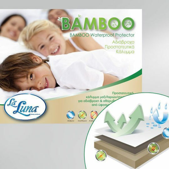 La Luna Pillow Protector White 50x70cm.