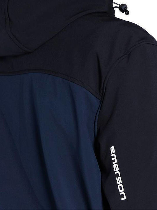 Winter Jacket Bomber Waterproof and Windproof Navy Blue