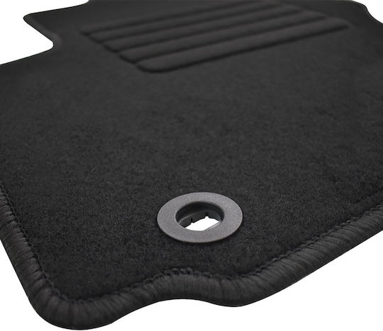 Rigum Set of Front and Rear Mats 4pcs for Audi A1 (GB) Black