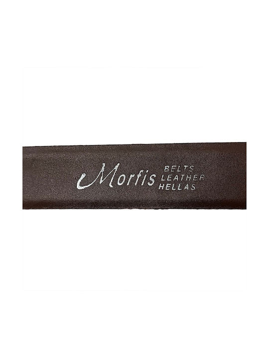 Morfis Leather Belt 550 Brown / Brown