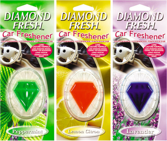 Autoline Lufterfrischer-Karte Autoanhänger Diamond Fresh Minze 1Stück
