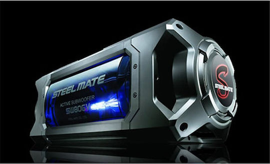Steelmate SW-806 Subwoofer Αυτοκινήτου 8" 250W RMS με Κούτα