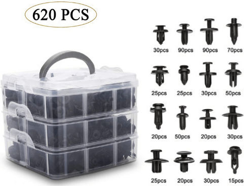 Car Plastic Clips 620 Pieces