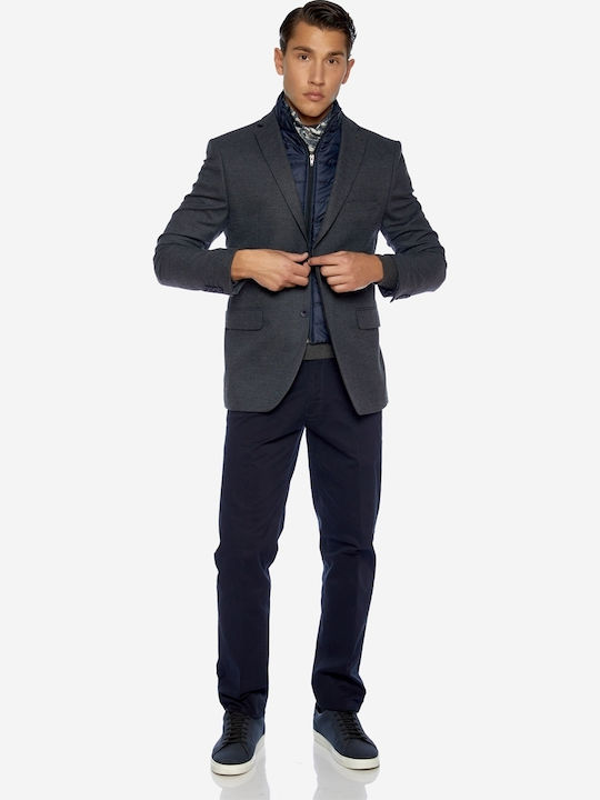 Men's Winter Suit Jacket Regular Fit raf grey/blue