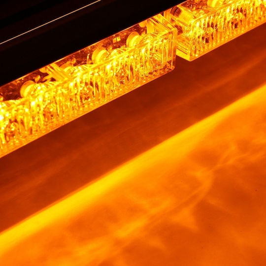 Flexzon Автомобилна сигнална лента LED 12 / 24V Водоустойчива 75см с Orange Осветление
