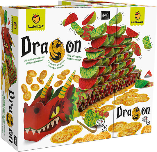 Board Game Dragon 4+ Years Old (IT) Ludattica