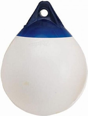 Eval White Boat Balloon Round Heavy Duty White Balloon 94cm A-1