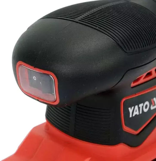 Yato YT-82753 Έκκεντρο Τριβείο 125mm Μπαταρίας 18V Solo με Ρύθμιση Ταχύτητας και με Σύστημα Αναρρόφησης