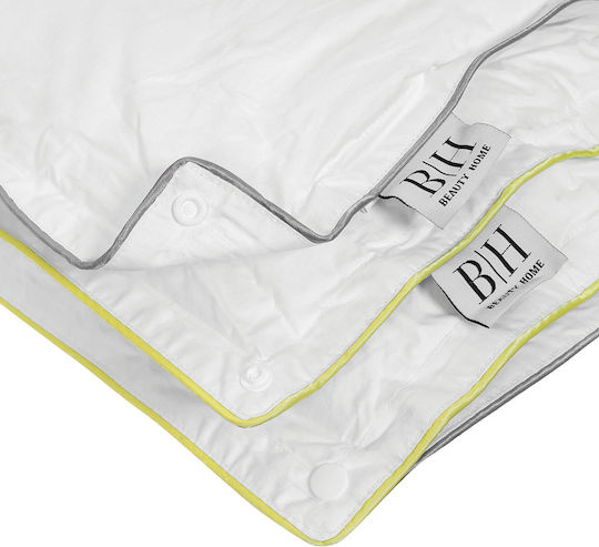 Beauty Home Hotel Quilt Weiß Größe Queen 220x240cm 100% Baumwolle 2Stück