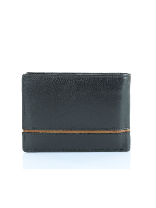 Lavor Men's Leather Wallet with RFID Black