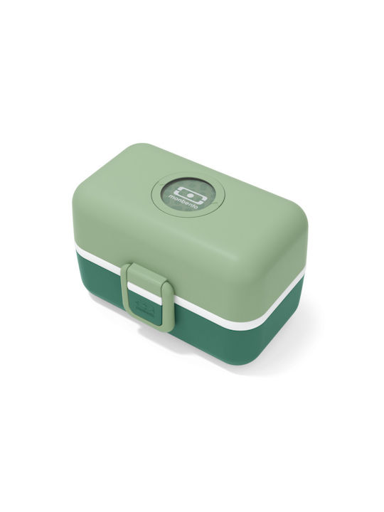 Monbento Tresor Lunch Box Plastic Green Forest 800ml 1pcs