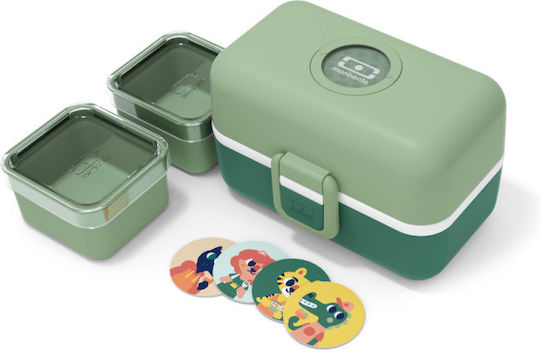 Monbento Tresor Cutie pentru Mâncare Plastic Green Forest 800ml 1buc