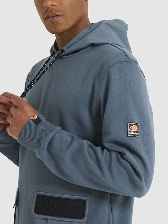 Oh Hoody Φούτερ με Κουκούλα Μπλε