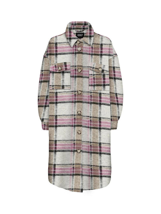 Дамско Бежов Overshirt