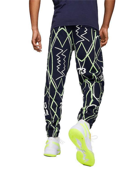 PUMA Jogger Παντελόνι Navy Μπλε
