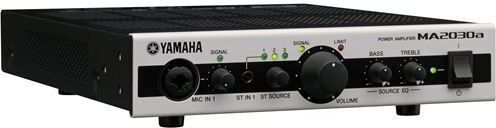 Yamaha MA2030a Amplificator de putere Amplificator PA 30W/4Ω 30W/8Ω în Alb Culoare