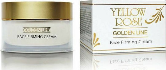 Yellow Rose Golden Line 24ωρη Κρέμα Προσώπου για Ενυδάτωση, Αντιγήρανση & Σύσφιξη με Υαλουρονικό Οξύ & Πεπτίδια 50ml