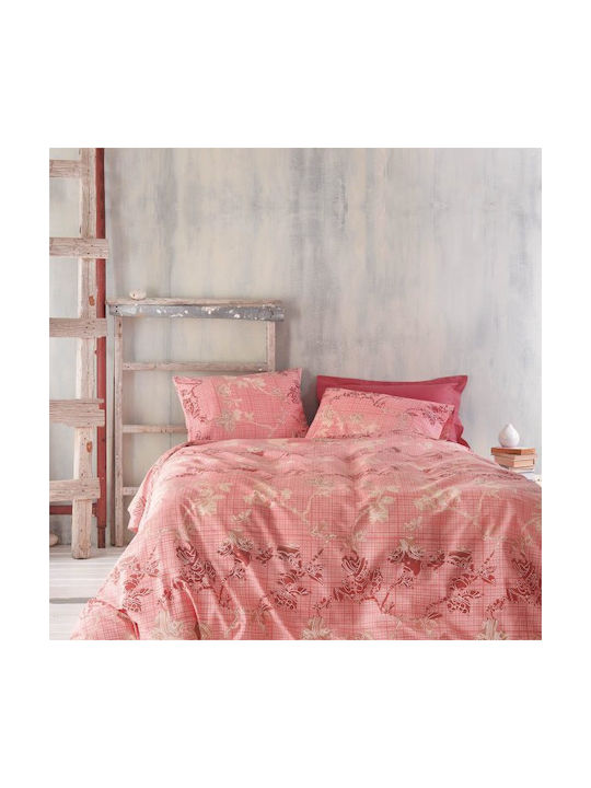 Rythmos Doca Set Față de Pernă cu plic de acoperire Roz 50x70cm.