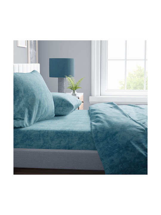 Dimcol Shadow Pillowcase 20 Turquoise 50x70cm.