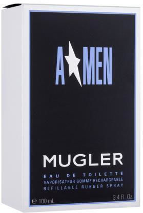 Mugler A Men Rubber Flask Eau de Toilette Refillable 100ml