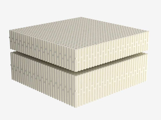 Dunlopillo Exclusive Gray Υπέρδιπλο Ανατομικό Στρώμα Latex 160x200x27cm