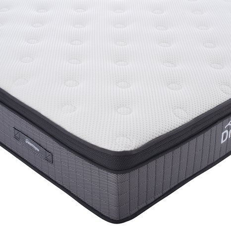 HomeMarkt Dreamtopia Ultimate Einzel Ergonomisch Matratze Schaum 90x190cm mit Topper