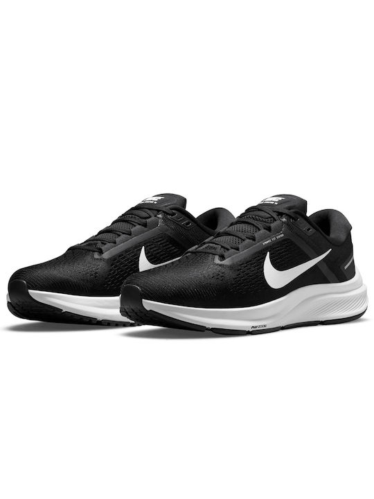 Nike Air Zoom Structure 24 Ανδρικά Αθλητικά Παπούτσια Running Black / White