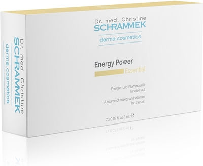 Schrammek Moisturizing Face Serum Energy Power Ampoule Suitable for All Skin Types 7x2ml