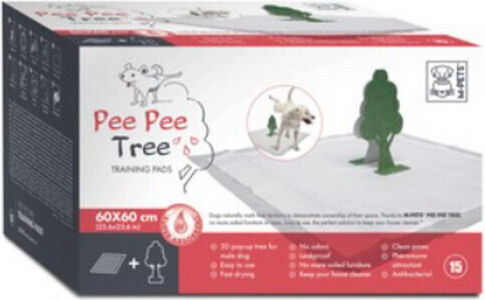 M-Pets Επιδαπέδια Πάνα Σκύλου 60x60cm 15τμχ
