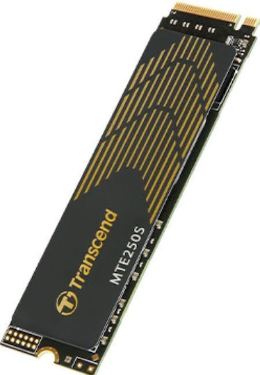 Transcend 250S SSD 1TB M.2 Type with PCI Express 4.0 Communication Protocol and Heatsink PS5 Compatible