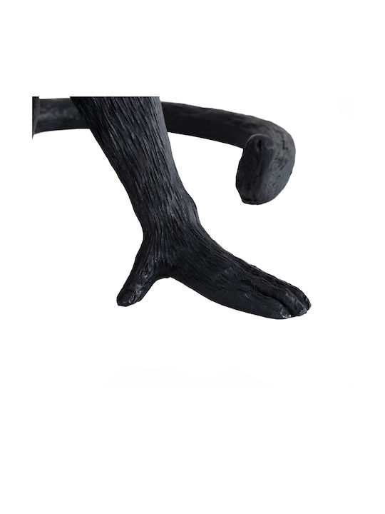 GloboStar Apes Decorative Lamp Figure with Socket for Bulb E27 Black