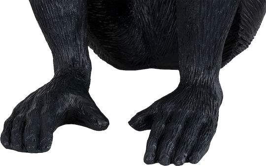 GloboStar Apes Lustră Decorativă Figura cu Soclu pentru Bec E27 Negru