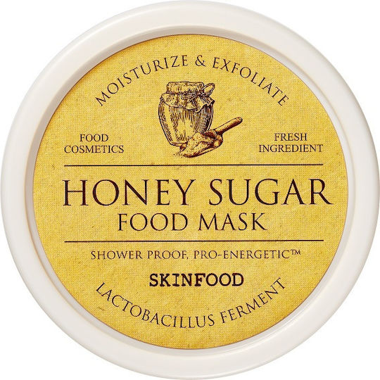 Skinfood Honey Sugar Μάσκα Ομορφιάς Προσώπου για Ενυδάτωση 120gr