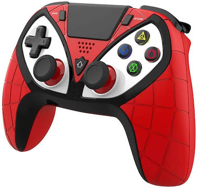 iPega P4012 Spiderman Ασύρματο Gamepad για PS3 / PS4 Κόκκινο