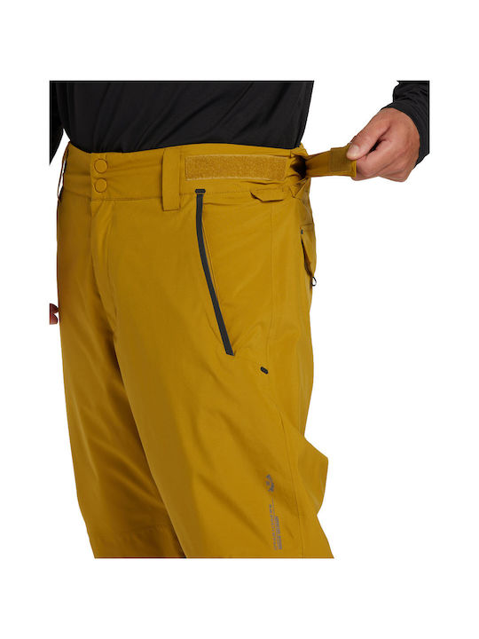 Billabong A/Div Compass 15K Insulated F6PM12BIF2-4944 Pantaloni de schi și snowboard pentru bărbați Ski & Snowboard Maro