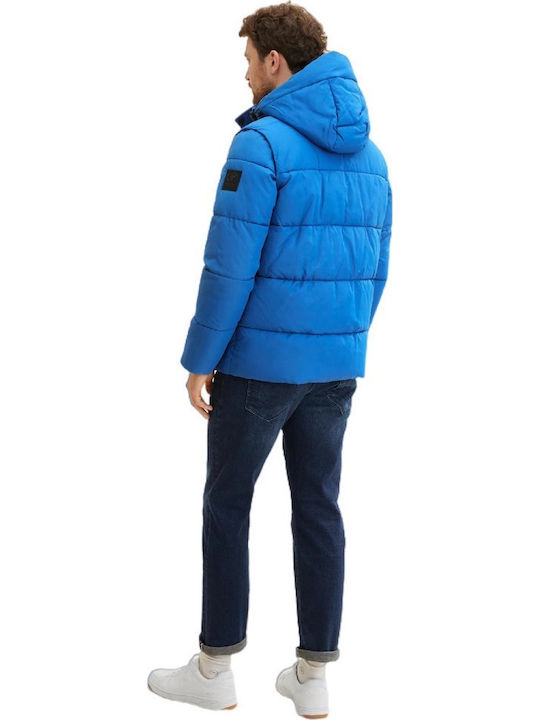 Winter Jacket Puffer Blue