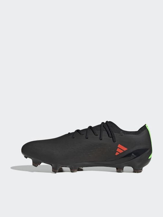 adidas X Speedportal 1 Football Shoes with Cleats Core Black / Solar Red / Solar Green