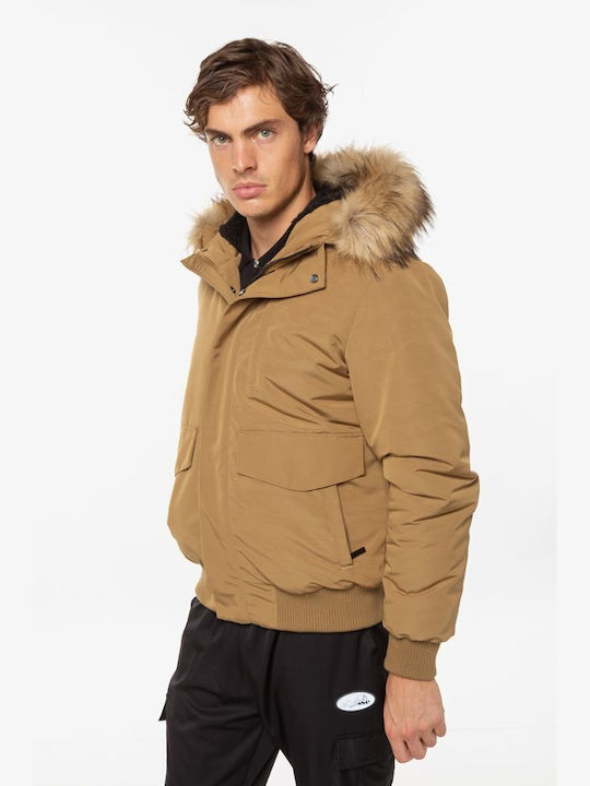 Winter Jacket Bomber Beige