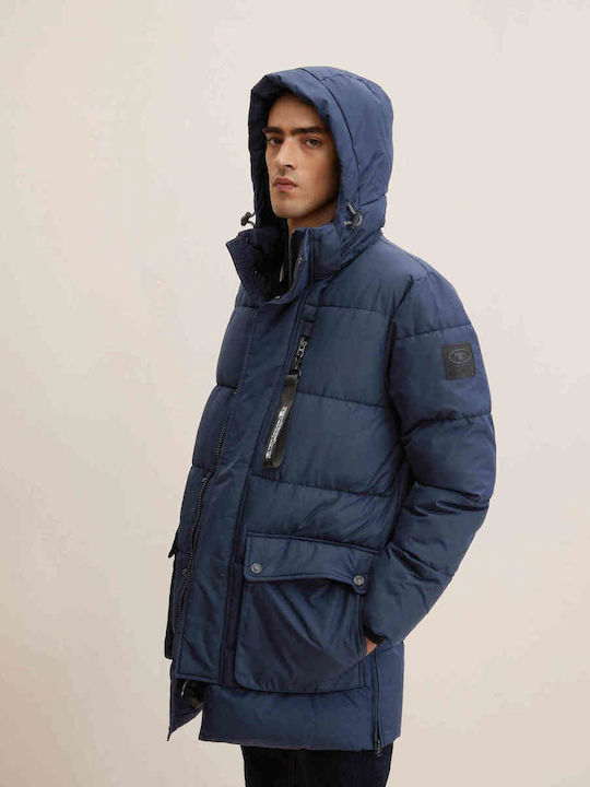 Winter Jacket Puffer Blue