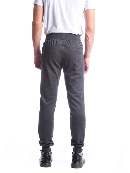 Paco & Co Men's Sweatpants with Rubber Gray