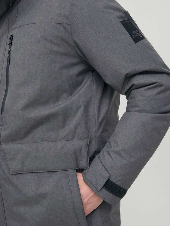 Winter Jacke Parka Grey / Asphalt