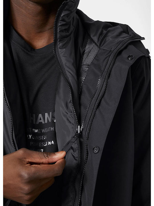 Juell 3 in 1 Winter Jacke Schwarz