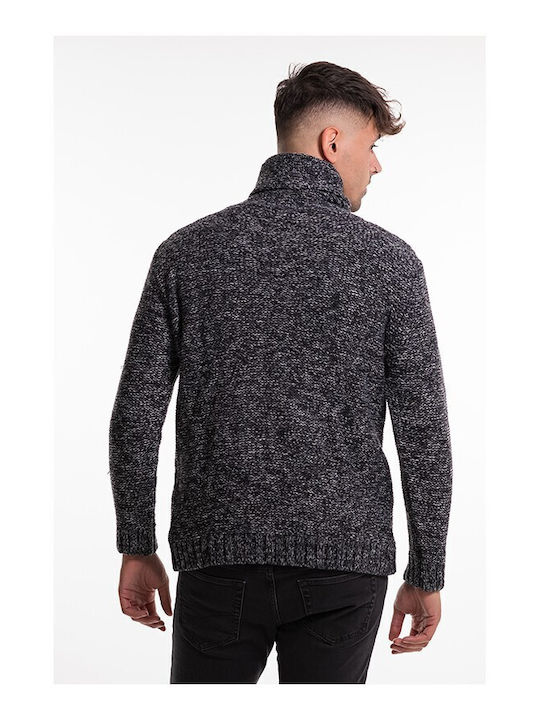 Bellissimo Men's Long Sleeve Sweater Anthracite