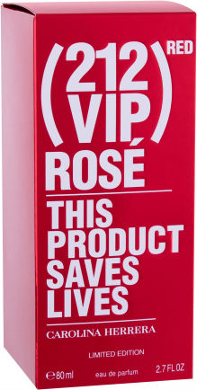 Carolina Herrera 212 VIP Rosé Red Eau de Parfum 80ml