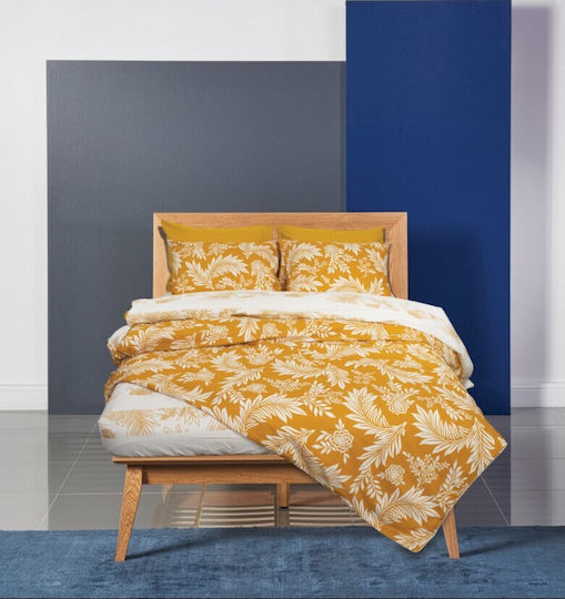 Flamingo Set Queen 230x250 Impression Yellow Flamingo Set Queen 230x250 Impression Yellow
