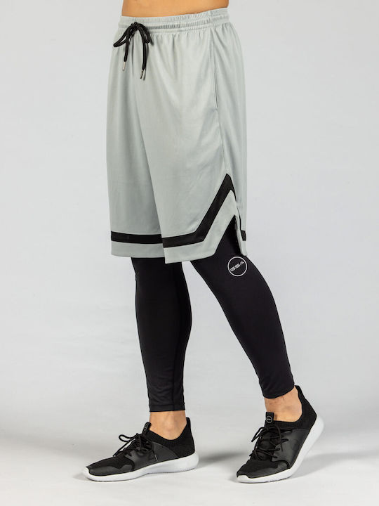 GSA Gearplus + Herren Sportleggings Kompression Lang Schwarz